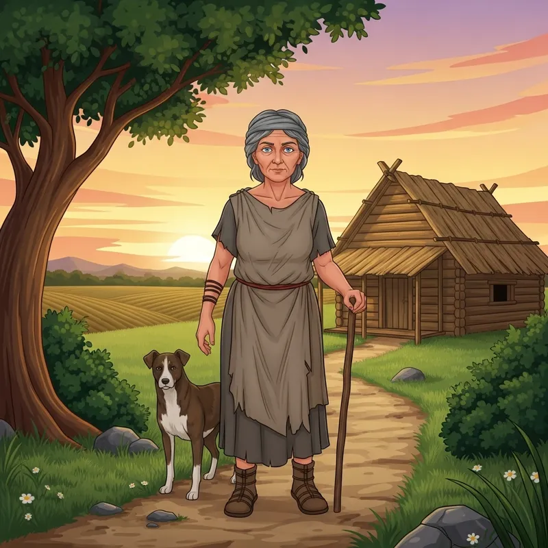 Penia - Greek Goddess of Poverty