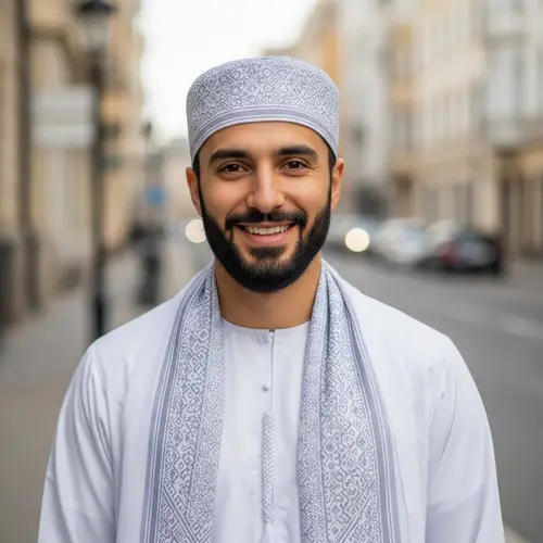 Modern Middle-Eastern Man Stylishly Dressed | Urban Style