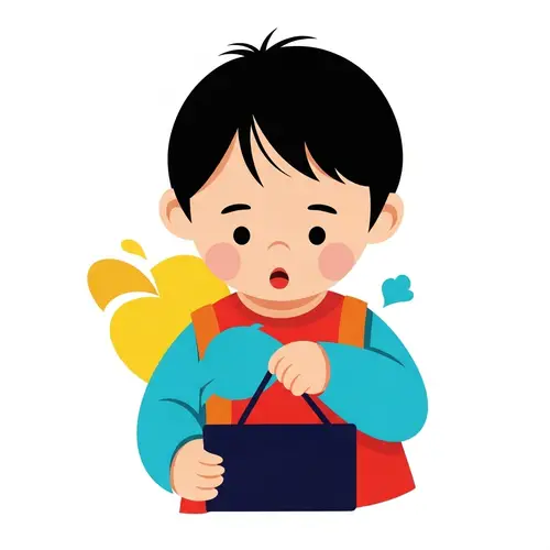 Abstract Child Art: Innocent Joy & Exploration