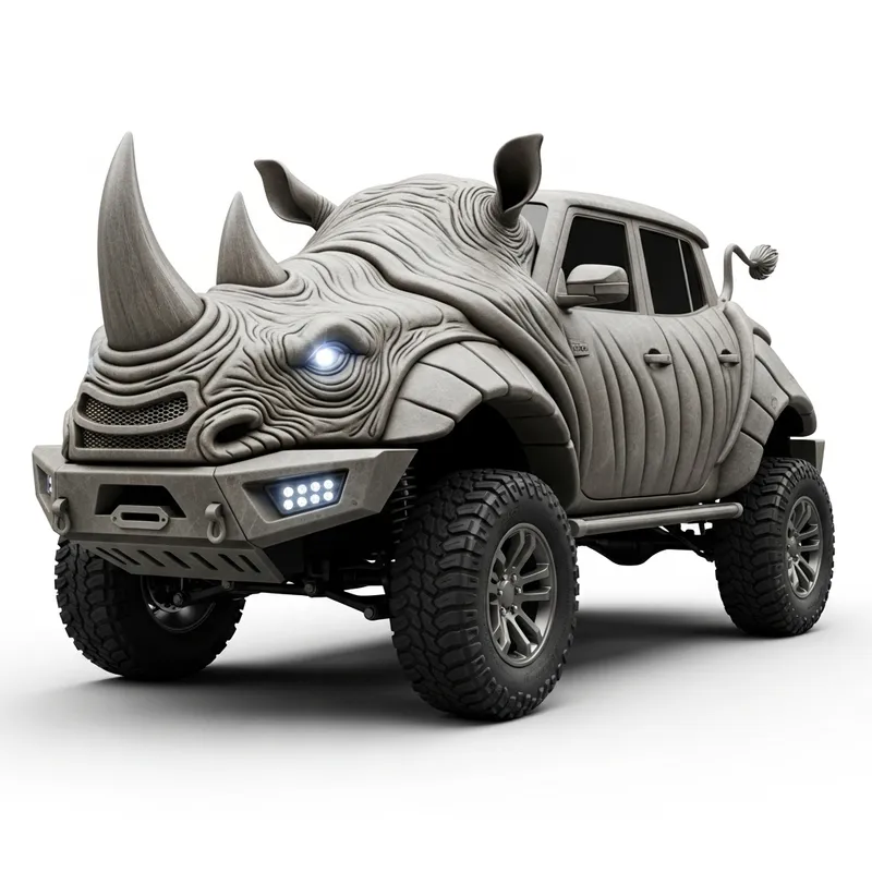 Rhinoceros-Inspired Off-Road Vehicle Design Concept Rhinoceros-Inspired Off-Road Vehicle Design Concept