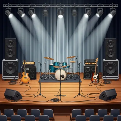 Stage Plot for Your Band Setup