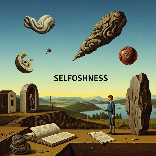 Exploring Selfishness Through Surrealism Art