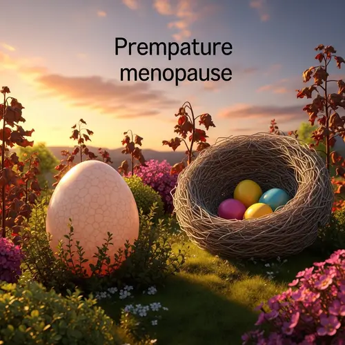 Understanding Premature Menopause: A Visual Metaphor