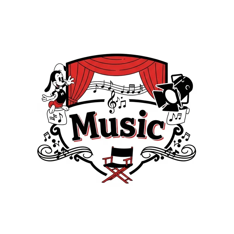 Whimsical Music Event Logo Design