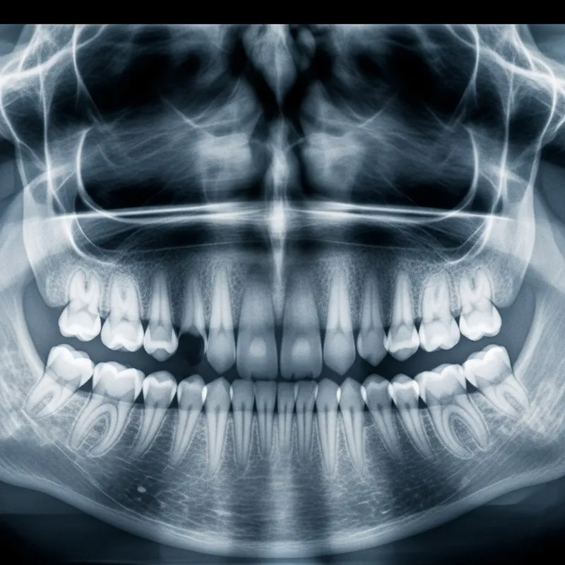 Oral Dental X-Ray Imaging: Detailed Analysis & Structures Revealed