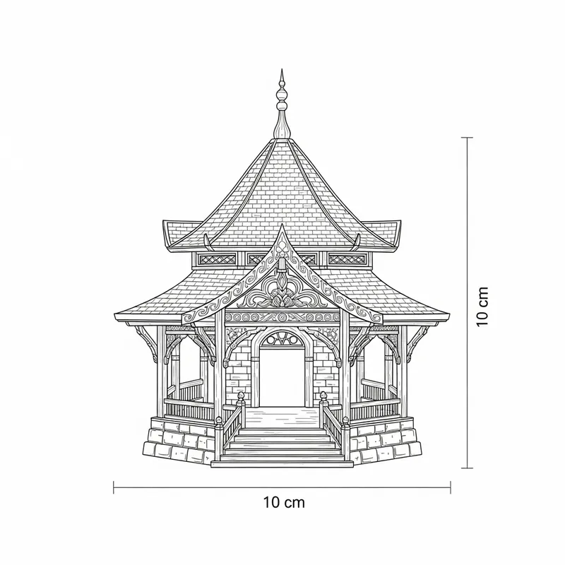 Simple Indigenous Pavilion - Craftsmanship and Culture