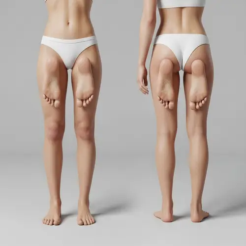 Unique Human Body Depiction - Surreal and Curious Artwork