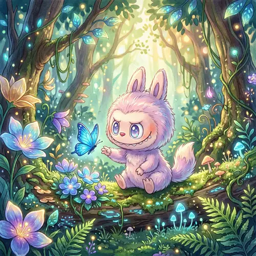 Enchanting Labubu: A Whimsical Creature Adventure