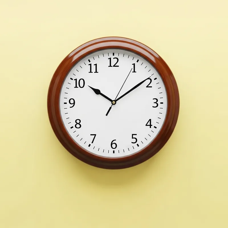 Classic Round Wall Clock - Elegant Timepiece Classic Round Wall Clock - Elegant Timepiece