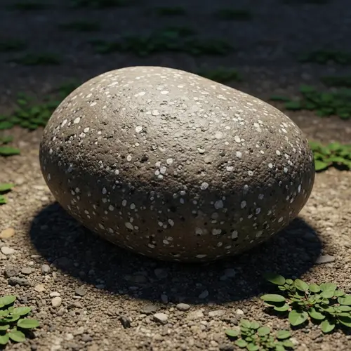 Beautiful Rock with Unique Texture and Color