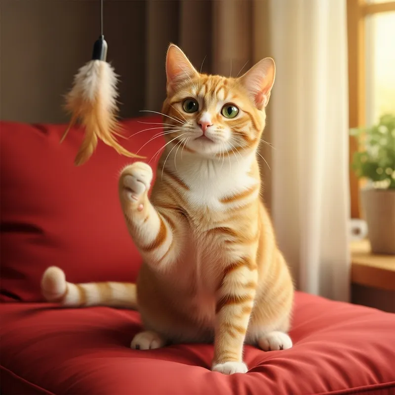 Adorable Orange Cat Playing | Stunning Cat Photo Adorable Orange Cat Playing | Stunning Cat Photo