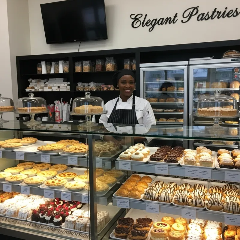 Elegant Pastries Selection | Nicki's Cakes Urban Bakery