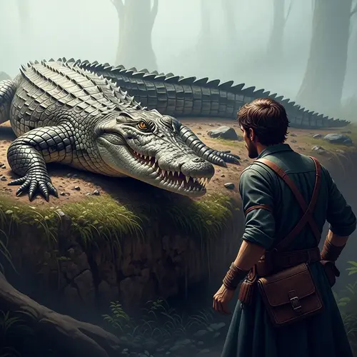 Confronting a Crocodile: Bold Encounter Explained