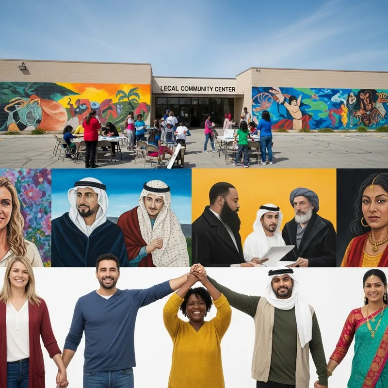 Vibrant Community Empowerment Through Unity and Diversity