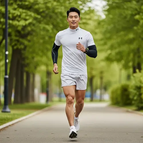 Fit & Handsome Korean Athlete in Under Armour Gear