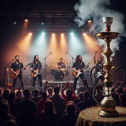 Rock Concert Meets Middle Eastern Culture - Captivating Fusion