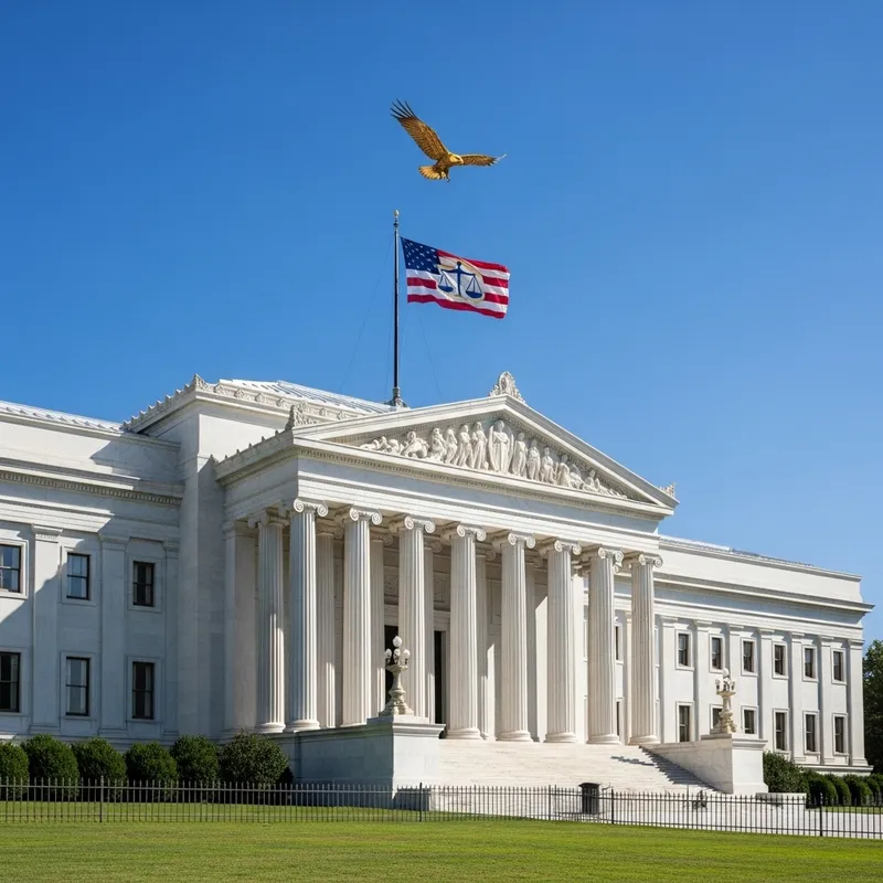 Symbol of Government: Justice and Vigilance Icon Symbol of Government: Justice and Vigilance Icon