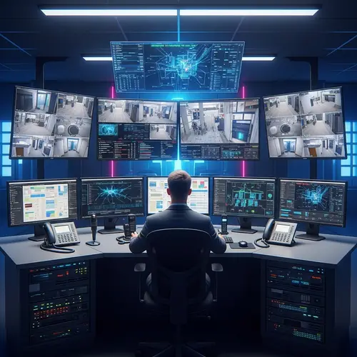 Vsaas OperAItor - AI Operator Monitoring CCTV Control Room