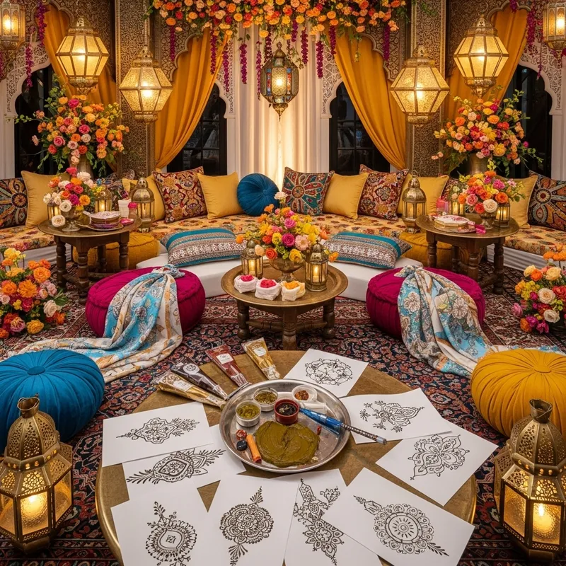 Stunning Decor Ideas for Henna Night Celebrations