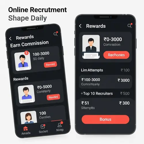 Earn Daily Commissions with Our Recruitment App