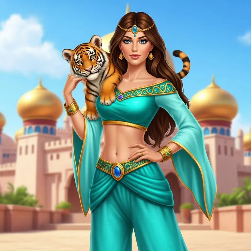 Megan Fox as Aladdin's Jasmine | Enthralling Transformation