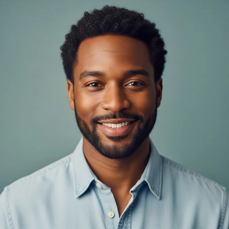 Portrait of a Charismatic Black Gentleman