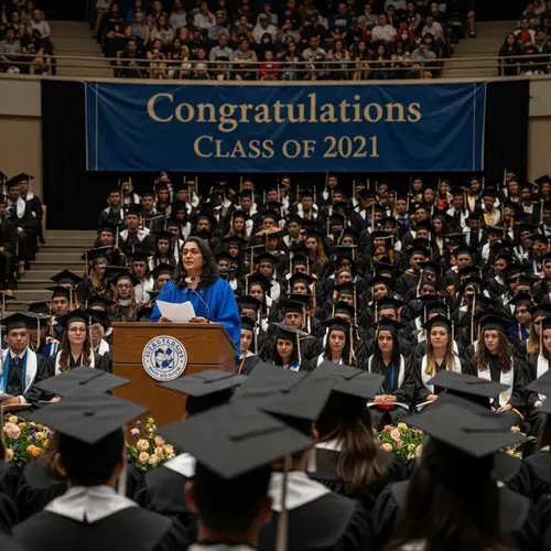 Emotional Graduation Speech at Class of 2021 Ceremony