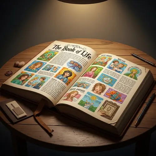 The Book of Life - Ancient Knowledge & Secrets | Rustic Table Setting