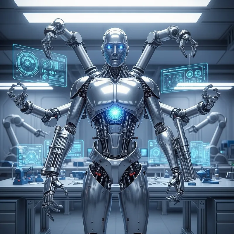 Futuristic Robot: Advanced Technology Unleashed