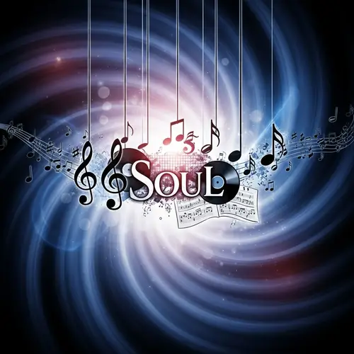 Abstract Soul Music Interpretation | Harmonious Musical Symbols