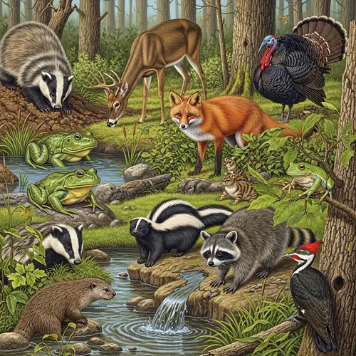 Wildlife Encounter: American Badger, Deer, Red Fox & More