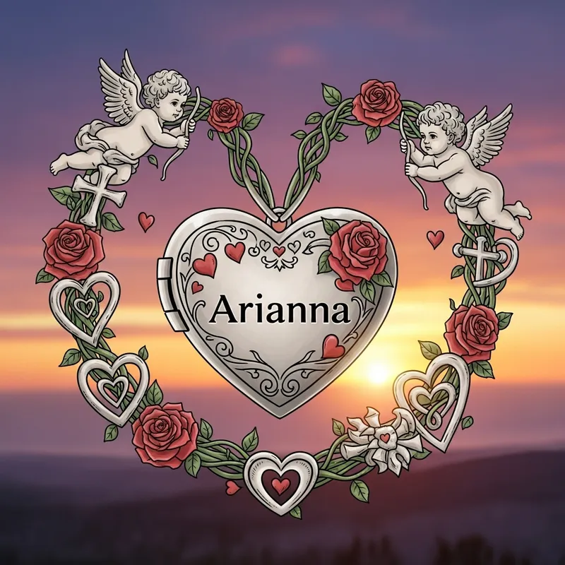 Symbolic Artwork of Profound Love for Arianna