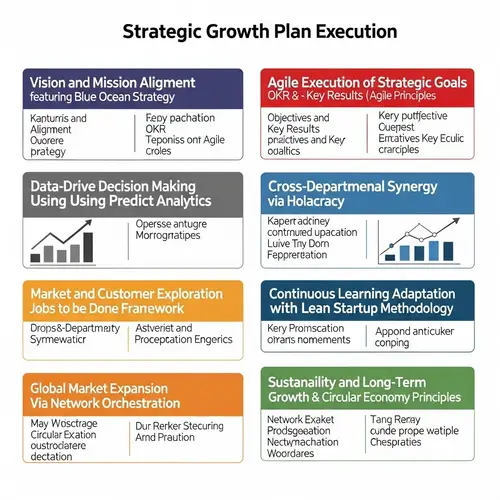 Strategic Growth Plan Execution | Innovative Strategies for Vision and Mission Alignment, Agile Execution, Data-Driven Decision Making, and More