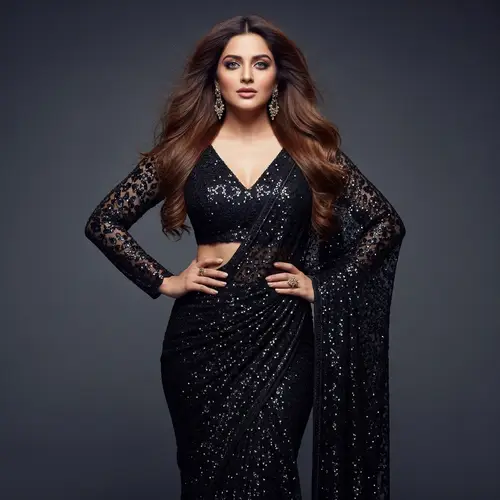 Elegance in Fashion: A Portrait of a South Asian Designer