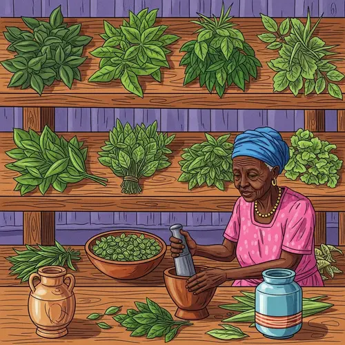 Traditional African Remedies: Vibrant Herbal Practices