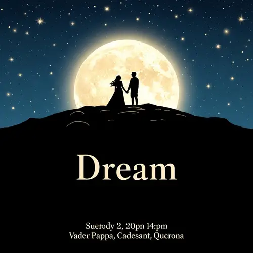 Dream Theatrical Poster for Wonder-Filled Play