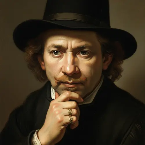 Psychological Interpretation with Rembrandt Style - Introspection