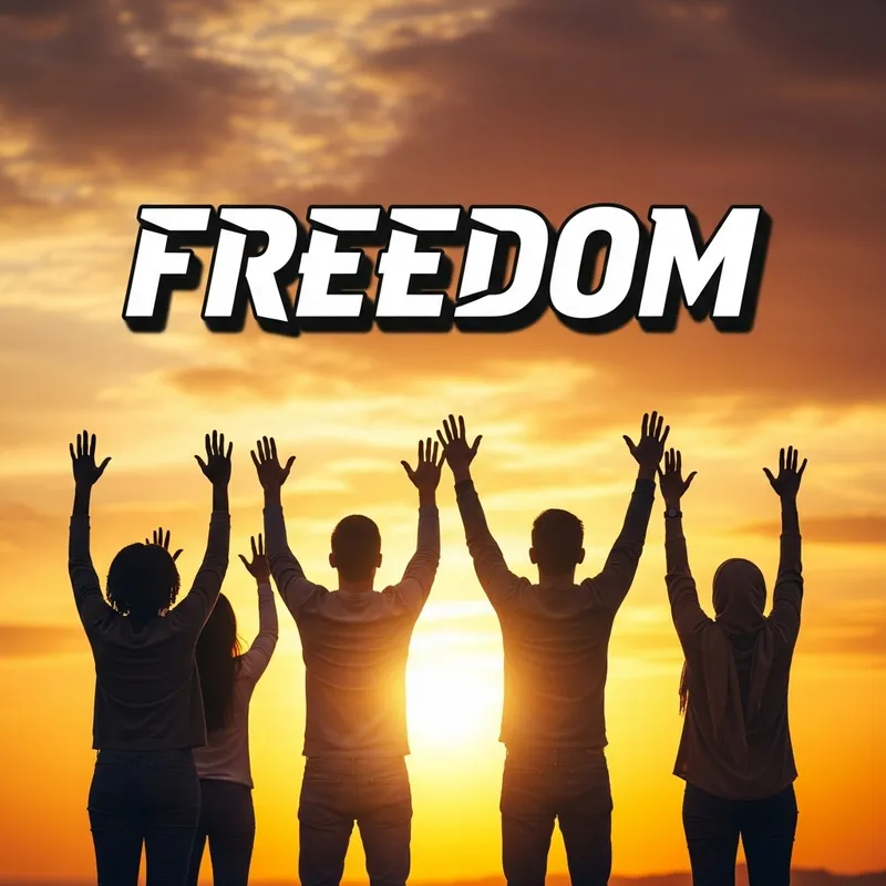Freedom Album Cover: Hope, Unity, and Liberation