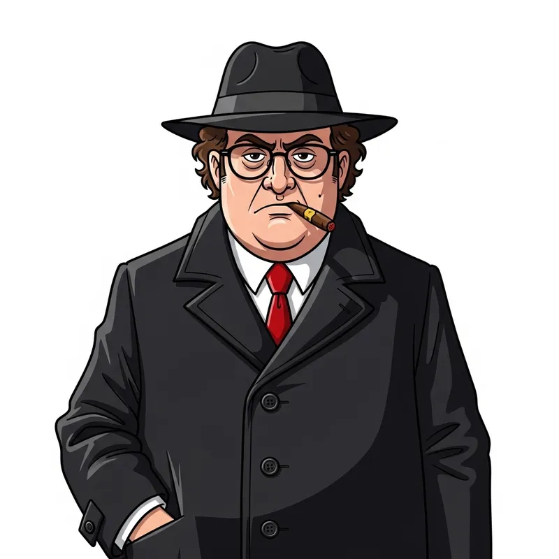 Peter Griffin Mafia Boss Character