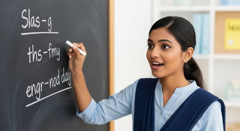 Passionate English Tutor Explains Grammar Rules