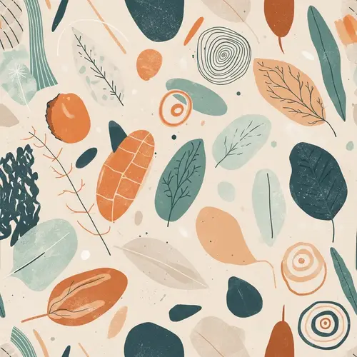 Colorful Abstract Patterns - Minimalistic Design