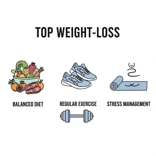 Top Weight-Loss Strategies: Diet, Exercise, Stress Management