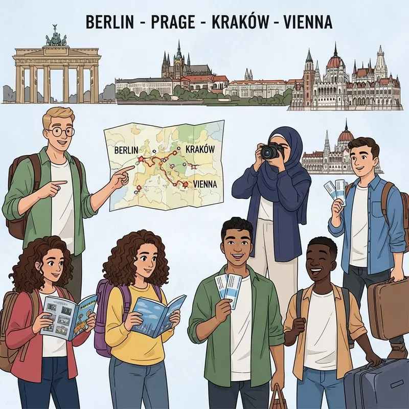 European Journey: Students Explore Berlin, Prague, Krakow, Budapest & Vienna