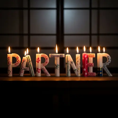 Japanese Candle Art: Partner in Illumination