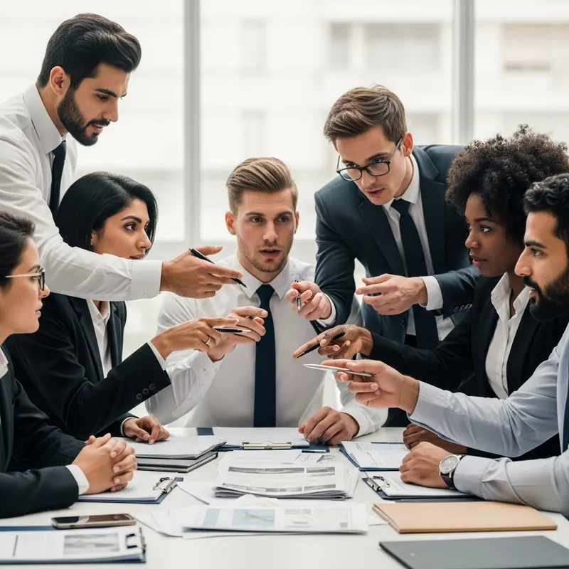 Young Diplomats Discussing Key International News