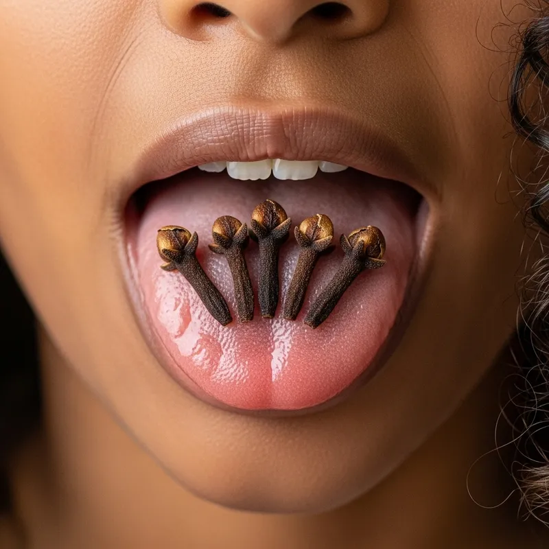 Cloves under Tongue | Rich Brown Texture