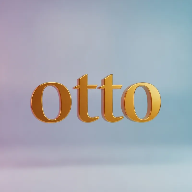 Serif-Style Golden Number Eight Display Serif-Style Golden Number Eight Display