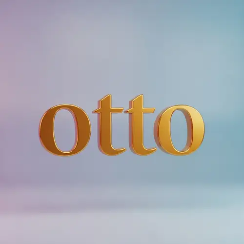 Golden Number Eight Display | Italian 'Otto'