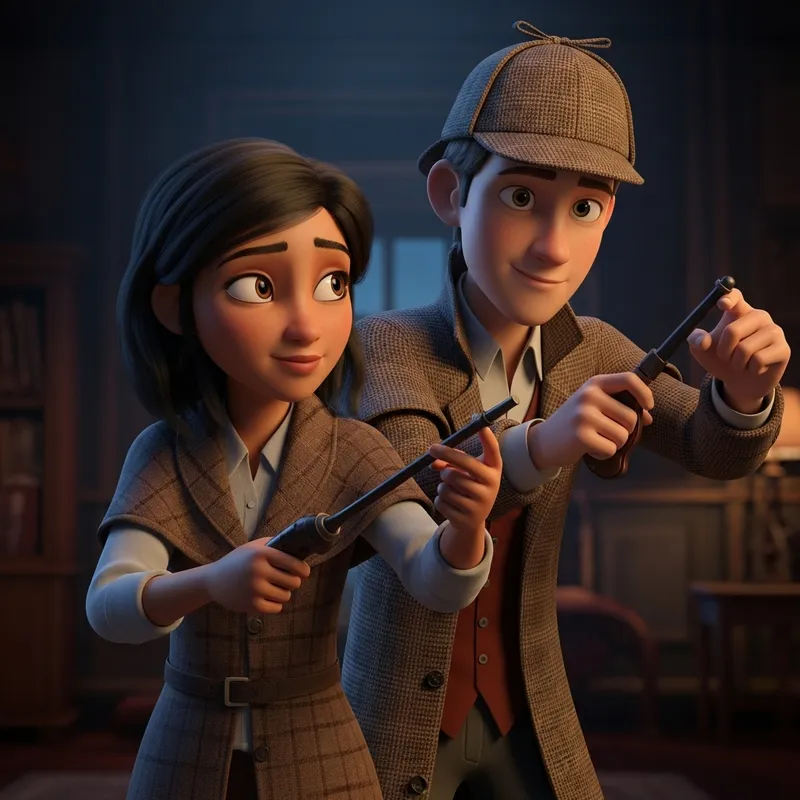 Teenage Detectives in 3D Pixar-Style Mystery Adventure