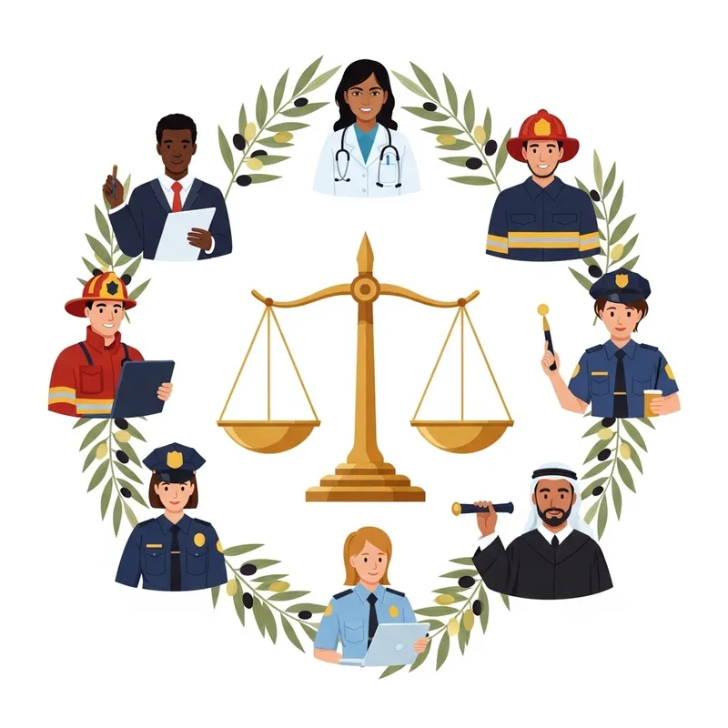 Respecting Authority and Diversity | Inclusive Symbol of Justice and Equality Respecting Authority and Diversity | Inclusive Symbol of Justice and Equality